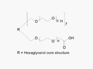 8arm PEG (hexaglycerol) 7arm-Hydroxyl 1arm-Carboxyl