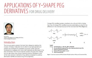 applications-of-y-shape-peg-derivatives-for-drug-delivery