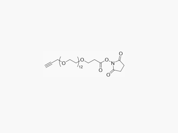 ALKYNE-PEG12-SPA (Alkyne PEG12 Succinimidyl Propionate)