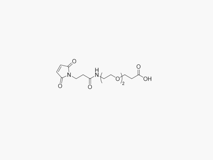 MAL-PEG2-PA (Maleimide PEG2 Propanoic Acid)